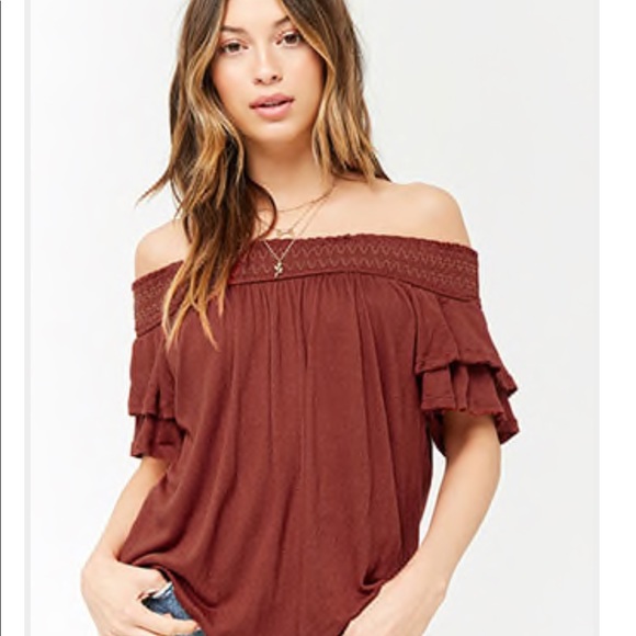 Forever 21 Tops - Forever 21 Off the shoulder shirt ✨